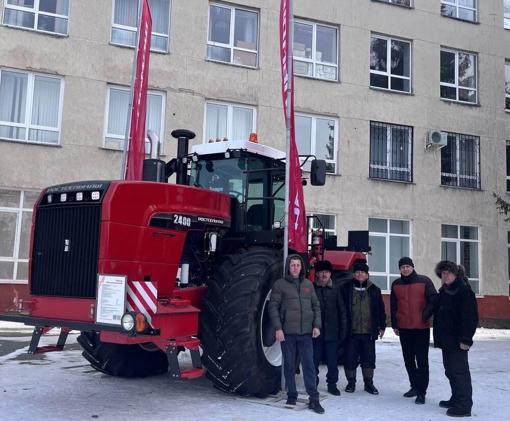 Техника Ростсельмаш в центре внимания